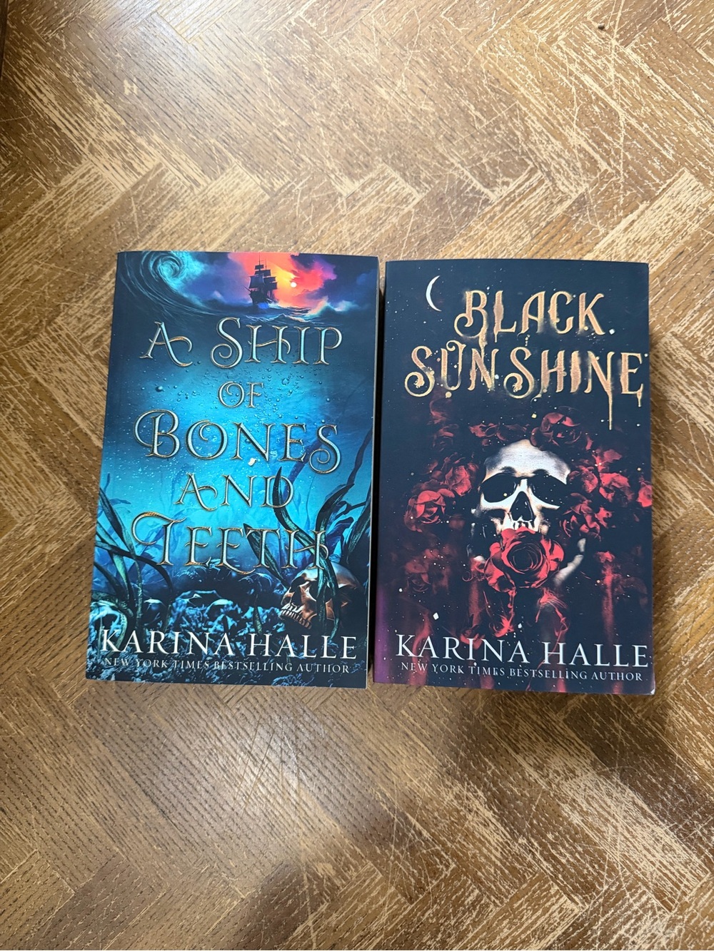 A Ship of Bones and Teeth & Black Sunshine — Karina Halle Books